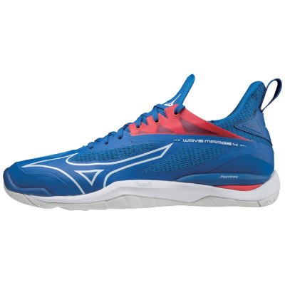 Zapatillas Balonmano Mizuno WAVE Mirage 4 Mujer Azules / Blancos / Rojos - Chile M243ETIVFO